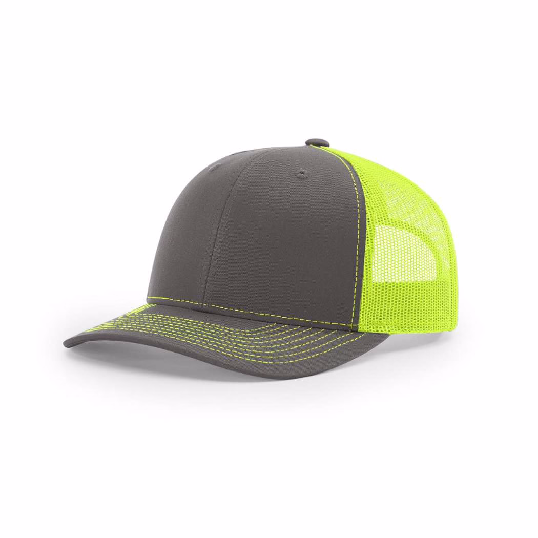 Charcoal/Neon Yellow - Richardson 112