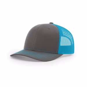 Charcoal/Neon Blue - Richardson 112