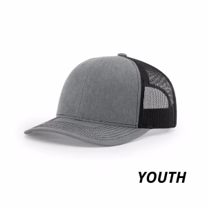 Heather Grey/Black - Niños - Richardson 112 Youth