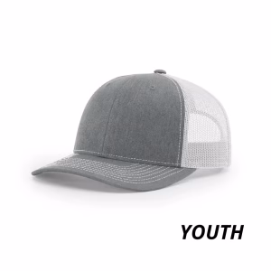 Heather Grey/White - Niños - Richardson 112 Youth