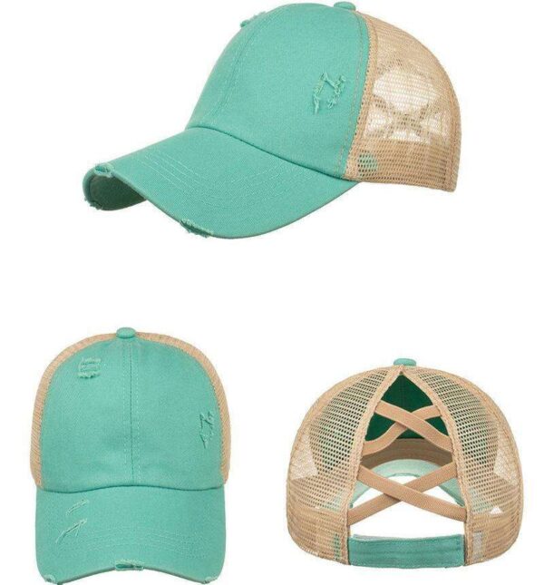 Turquesa/crema - Woman Cap