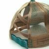 Aqua/crema - Woman Cap - Caballo silueta close up  color fiusha - Imagen 3