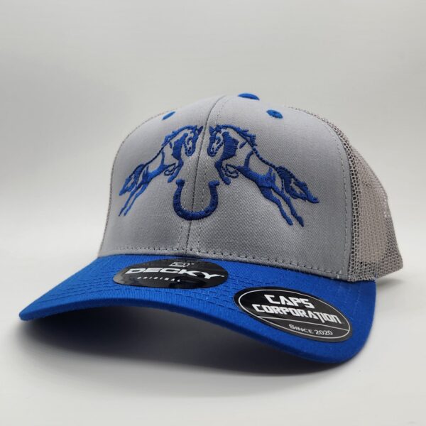 Azul/Gris - Caballos Herradura