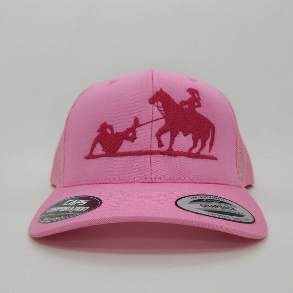 Rosado - Yupoong - Vaquera enlaza Vaquero
