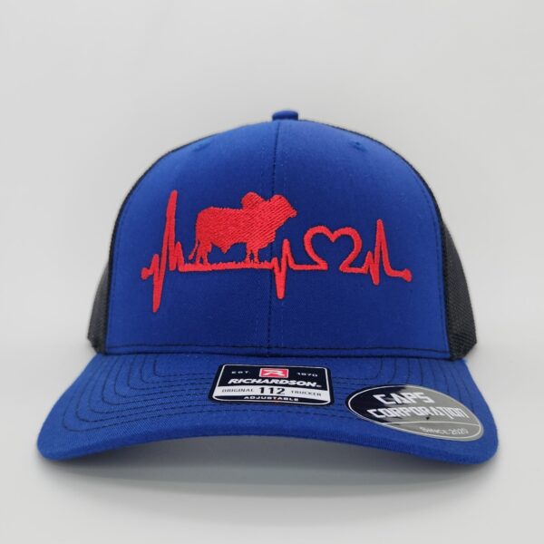 Azul Royal/Negro - Richardson - Toro Corazón
