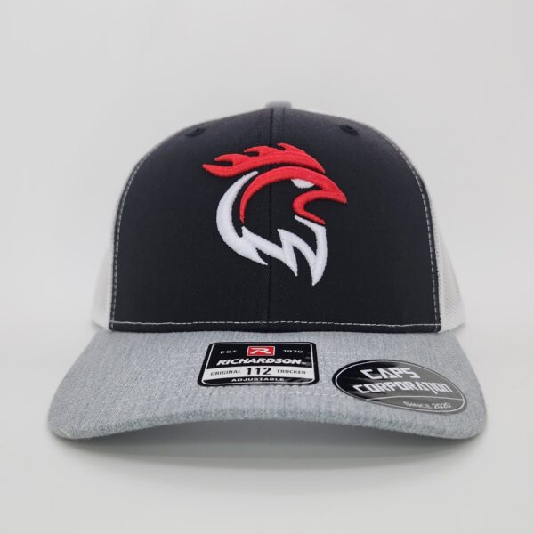 Gris Claro/Negro/Blanco - Richardson - Fine Rooster