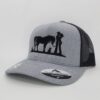 Gris Claro/Negro - Pacific Headwear - Pareja de Vaqueros - Imagen 2