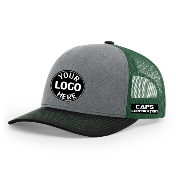 Negro/gris claro/verde oscuro - Richardson
