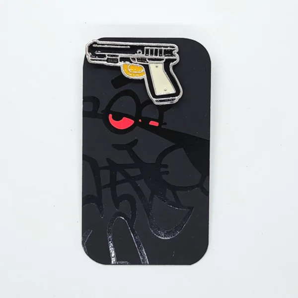 Pin para Gorra Bélica - Black Gun