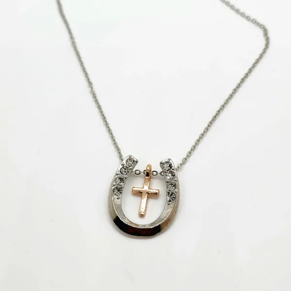 Collar - Herradura Cruz