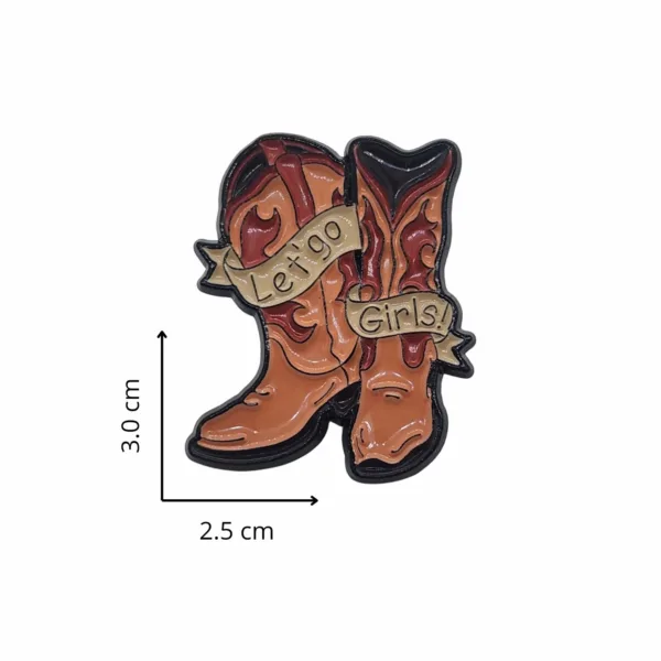 Pin para Gorra Vaquera - Botas