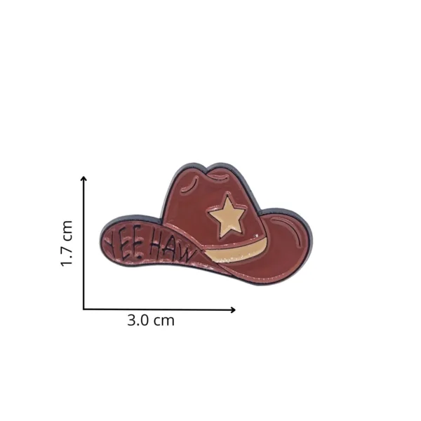 Pin para Gorra Vaquera - Sombrero