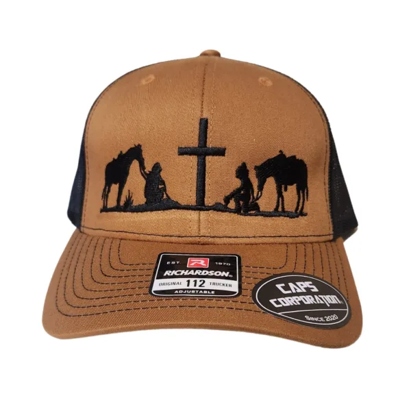 Caramelo/negro - Vaqueros en la Cruz