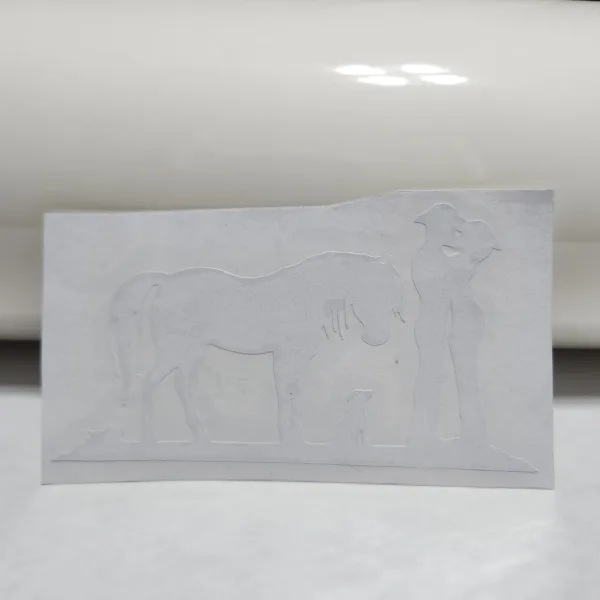 Sticker- Amor Vaquero - Blanco