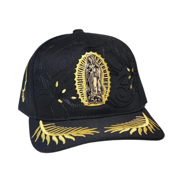 Gorra de la Virgen de Guadalupe con Pin Metálico Frontal