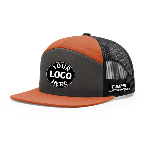 Naranja/gris/negro - FlatBill 168 - Richardson