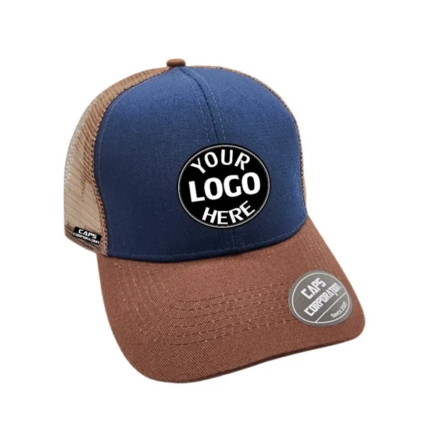 Chocolate/Azul/Chocolate - EcoCaps