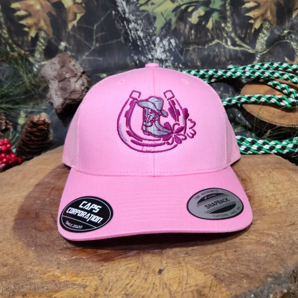 Rosado- Herradura bota-Yupoong
