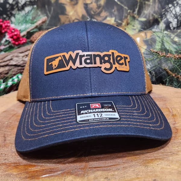 Richardson- Wrangler-Azul navy/ caramelo