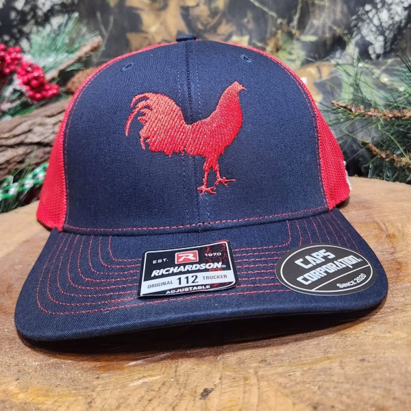 Richardson- Rooster- Azul navy/ rojo