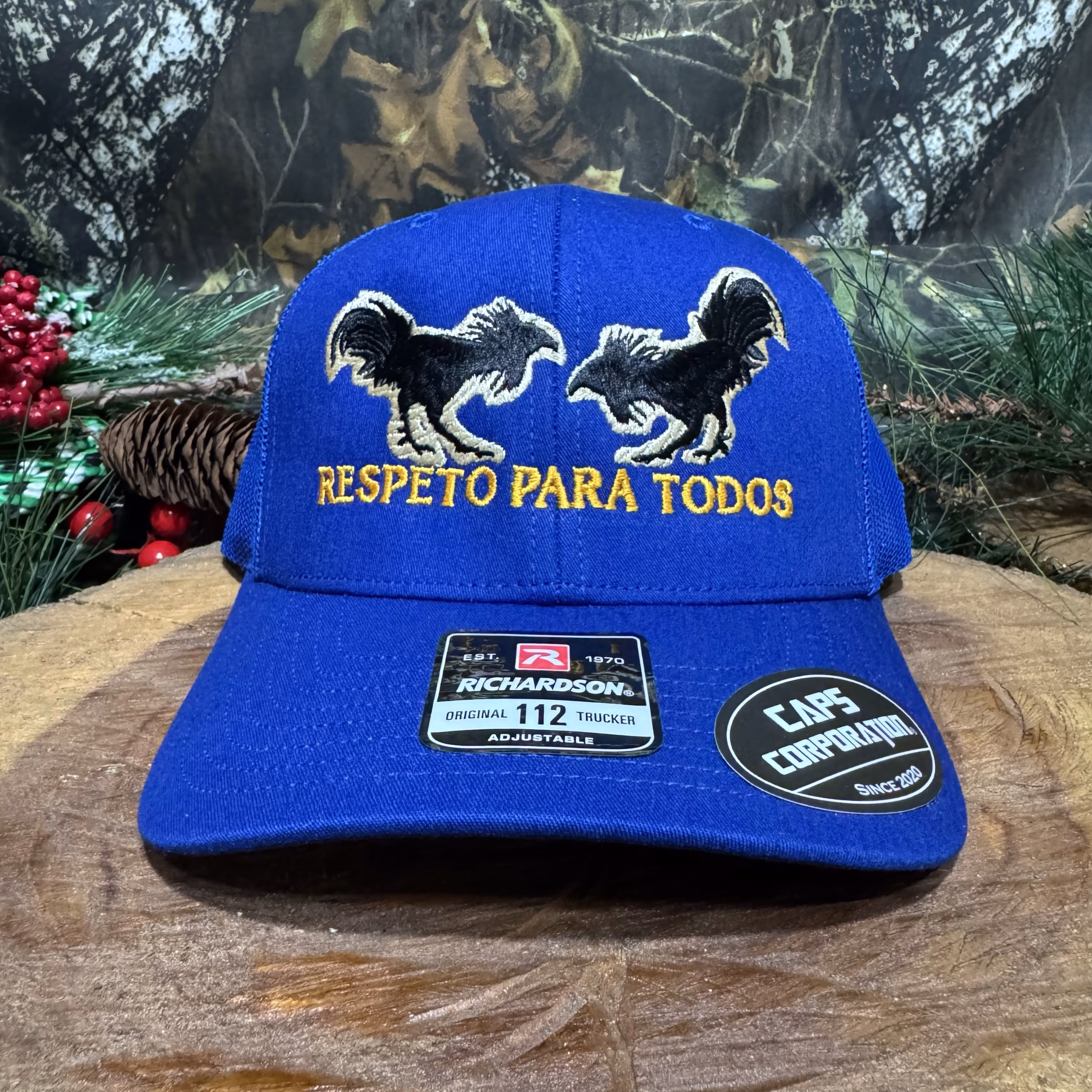 Gorra Richardson - Azul Royal - Gallos de Pelea