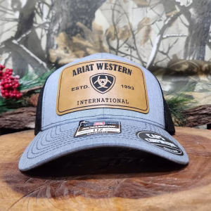 Gorra Richardson-Gris/negro-Ariat Western