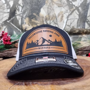 Gorra Richardson-Negro/blanco-Yellowstone