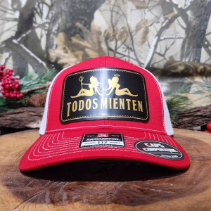 Gorra Richardson-Rojo/blanco-Todos Mienten
