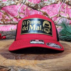 Gorra Richardson-Rojo/Negro- El patrón del mal