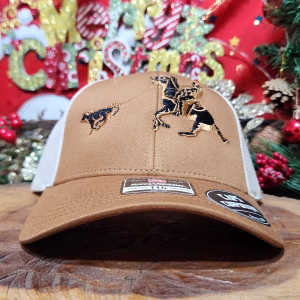Gorra Richardson – Caramelo/crema – Cowboy
