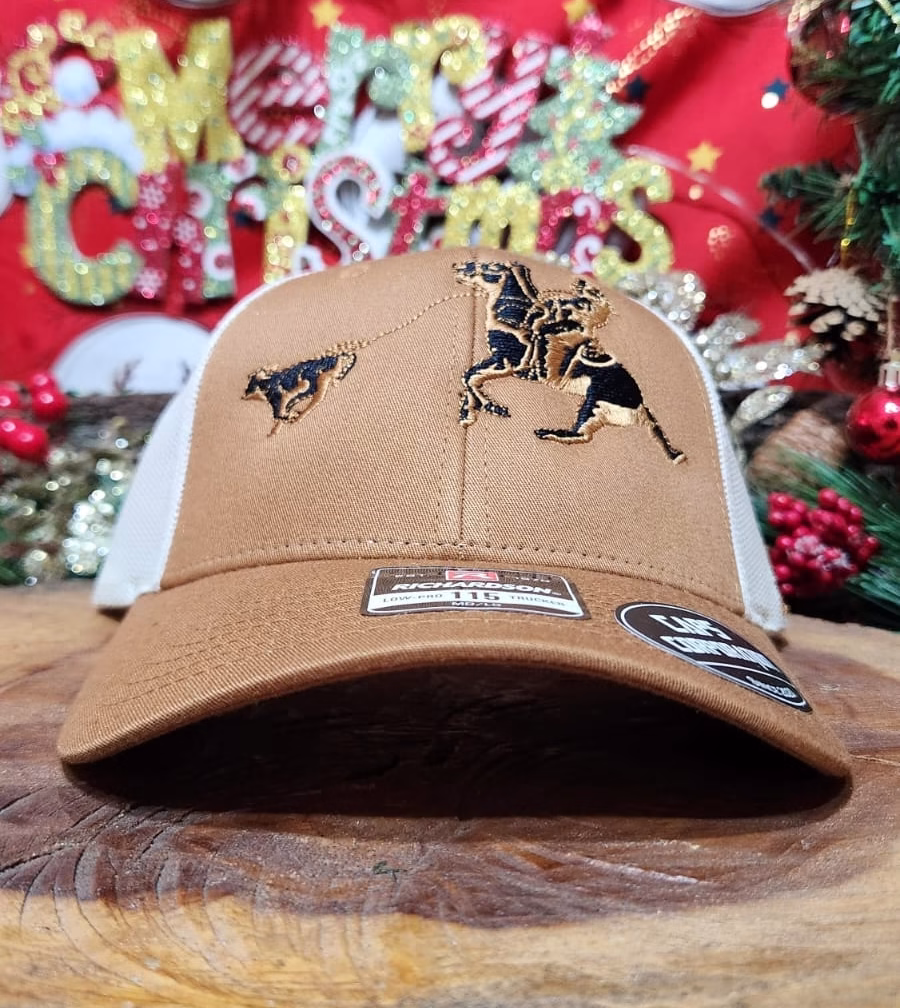 Gorra Richardson – Caramelo/crema – Cowboy