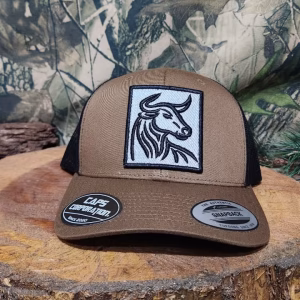 Gorra Richardson–Coyote/Negro-Toro