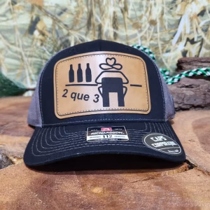 Gorra Richardson–Negro/Gris- 2 que 3/hombre en la barra