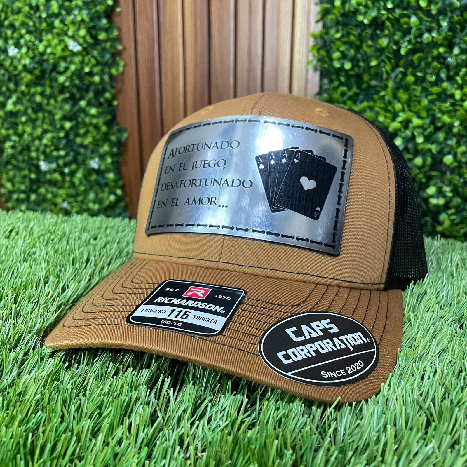 GORRA RICHARDSON BLACK/CARAMELO- AFORTUNADO EN EL JUEGO…