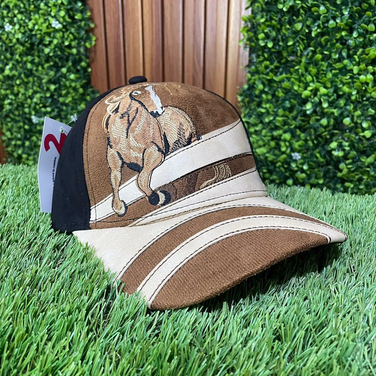 Gorra Caballista brown/khaki/ black